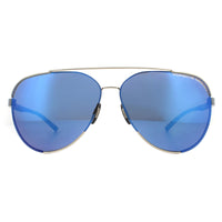 Porsche Design Sunglasses P8682 D Gold Blue Silver Mirror
