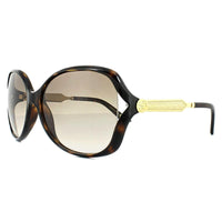 Gucci Sunglasses 0076S 003 Havana Gold Brown Gradient