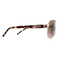 Ralph by Ralph Lauren Sunglasses 4004 915814 Rose Gold Violet Gradient Brown