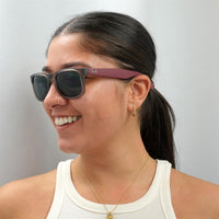 Ray-Ban Sunglasses RB4165 650987 Rubberised Transparent Grey Dark Grey