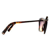 Tom Ford Sunglasses Leah FT0849 55B Coloured Havana Smoke Gradient