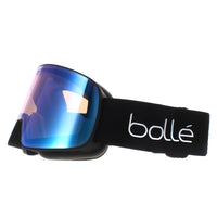 Bolle Ski Goggles Nevada 22070 Matte Black Corp Light Vermillon Blue Semi-Polarized
