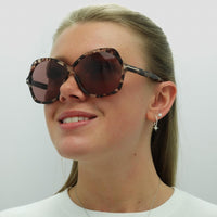 Tom Ford Sunglasses Rosemin FT1013 55Y Coloured Havana Violet