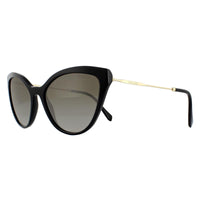 Miu Miu Sunglasses MU03US 1AB5O0 Black Gradient Grey Mirror Silver