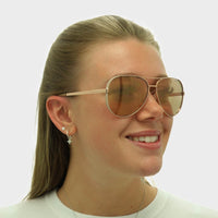 Michael Kors Sunglasses Chelsea 5004 1017R1 Polished Rose Gold Rose Gold Mirror