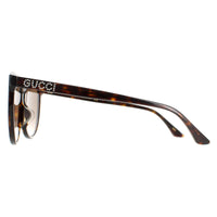 Gucci Sunglasses GG0729SA 002 Havana Brown Gradient