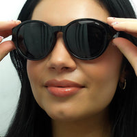 INVU Sunglasses E2000 A Black Grey Polarized