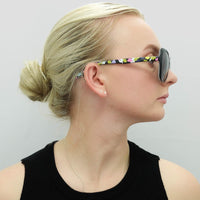 Ted Baker Sunglasses TB1645 Kim 001 Black Grey Gradient