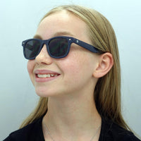 Smarty Sunglasses X2054 D Navy Dark Grey