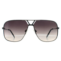 Guess Sunglasses GO00066 10B Shiny Light Nickeltin Smoke Grey Gradient