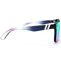 Blenders Sunglasses Millenia X2 807 FG Black Forest Blue Rainbow Polarized