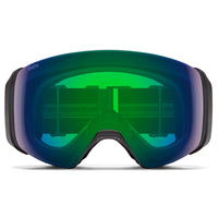 Smith Ski Goggles 4D Mag 0JX XP Black ChromaPop Everyday Green Mirror & CP Storm Blue Sensor Mirror