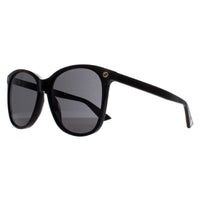 Gucci Sunglasses GG0024S 001 Black Grey