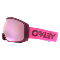 Oakley Ski Goggles Flight Tracker XM OO7105-22 Factory Pilot Grenache Rubine Red Prizm Snow Hi Pink