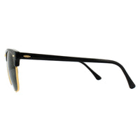 Ray-Ban Sunglasses Clubmaster 3016 W0365 Black Green G-15 Large 51mm