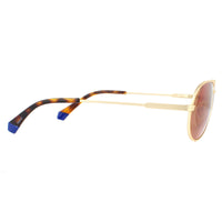 Polaroid Sunglasses PLD 2100/S/X AOZ HE Matte Gold Copper Polarized