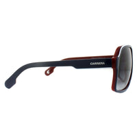 Carrera Sunglasses 1001/S 8RU 9O Blue Red White Dark Grey Gradient