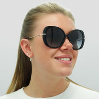 Burberry Sunglasses BE4374 30018G Black Grey Gradient