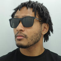 Gucci Sunglasses GG0381SN 007 Black Grey Polarized