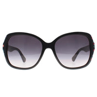 Kate Spade Sunglasses Karalyn/S 7RM 9O Black Pattern Dark Grey Gradient
