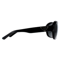 Prada Sunglasses PR10MS 1AB1A1 Gloss Black Grey