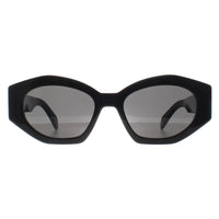 Celine Sunglasses Triomphe CL40238U 01A Shiny Black Smoke Grey