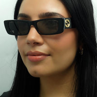 Gucci Sunglasses GG0516S 001 Black Grey