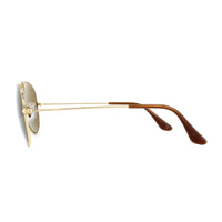 Ray-Ban Sunglasses Aviator 3025 Gold Brown 001/33 55mm