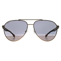 Hugo Boss Sunglasses BOSS 1485/S RHL WM Gold Black Gold Mirror