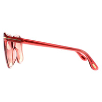 Tom Ford Sunglasses Faye FT0788 72T Shiny Pink Bordeaux Gradient