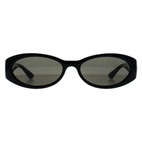Gucci Sunglasses GG1660S 001 Shiny Black Gold Grey