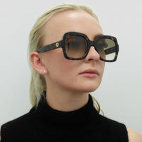 Gucci Sunglasses GG1337S 003 Havana Brown Gradient