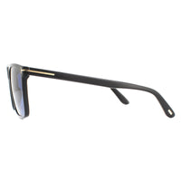 Tom Ford Sunglasses Fletcher FT0832 01V Shiny Black Blue