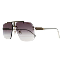 Carrera Sunglasses 1054/S VVP YK Gold Ivory Gold Mirror on Burgundy Gradient