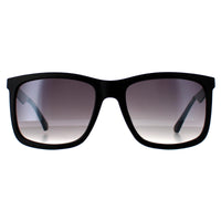 Guess Sunglasses GF0171 02B Matte Black Smoke Gradient