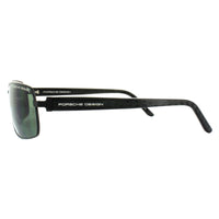 Porsche Design Sunglasses P8902 A Matt Black Carbon Dark Green