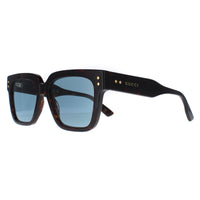 Gucci Sunglasses GG1084S 002 Dark Havana Light Blue