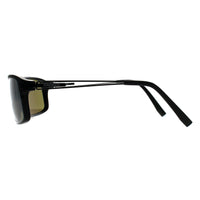 Serengeti Sunglasses Rivoli 7916 Shiny Matte Black Mineral Polarized 555nm Green Photochromic