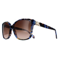 Michael Kors Sunglasses MK2201 Malia 395213 Bright Blue Tortoise Brown Gradient