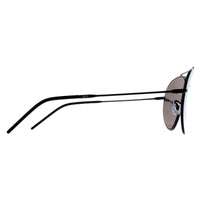 Ray-Ban Sunglasses RB0101S Aviator Reverse 002/GS Black Silver Mirror