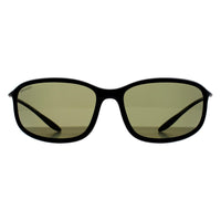 Serengeti Sunglasses Sestriere 8204 Matte Black Polarized 555nm Green Photochromic