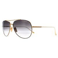 Dita Sunglasses Flight 004 7804 A Black Yellow Gold Dark Grey to Clear Gradient