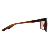 Dragon Sunglasses Sparrow 47613-208 Matte Brown Lumalens Brown