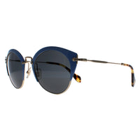 Miu Miu Sunglasses MU53RS VAD1A1 Azure Blue Grey