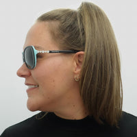 Tiffany Sunglasses TF 4121B 80559S Black Blue Blue Gradient