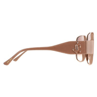 Jimmy Choo Sunglasses Tara/S KON HA Nude Glitter Brown Gradient