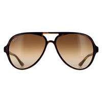 Ray-Ban Sunglasses Cats 5000 4125 710/51 Havana Brown