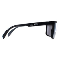 Adidas Sunglasses SP0020 02C Matte Black Contrast Mirror Silver
