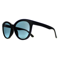 Serengeti Sunglasses Endee SS573003 Matte Black Saturn Polarized Petrol Blue