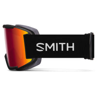Smith Ski Goggles Squad 2QJ 6K Black ChromaPop Sun Red Mirror & Yellow